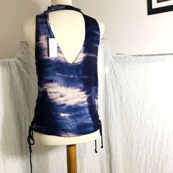 Black Bead NWT Revenge Tie Tee Size Small - Picture 4 of 12